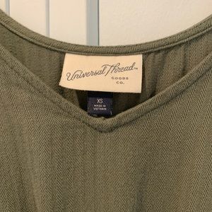 Universal Thread Olive Green Dress
